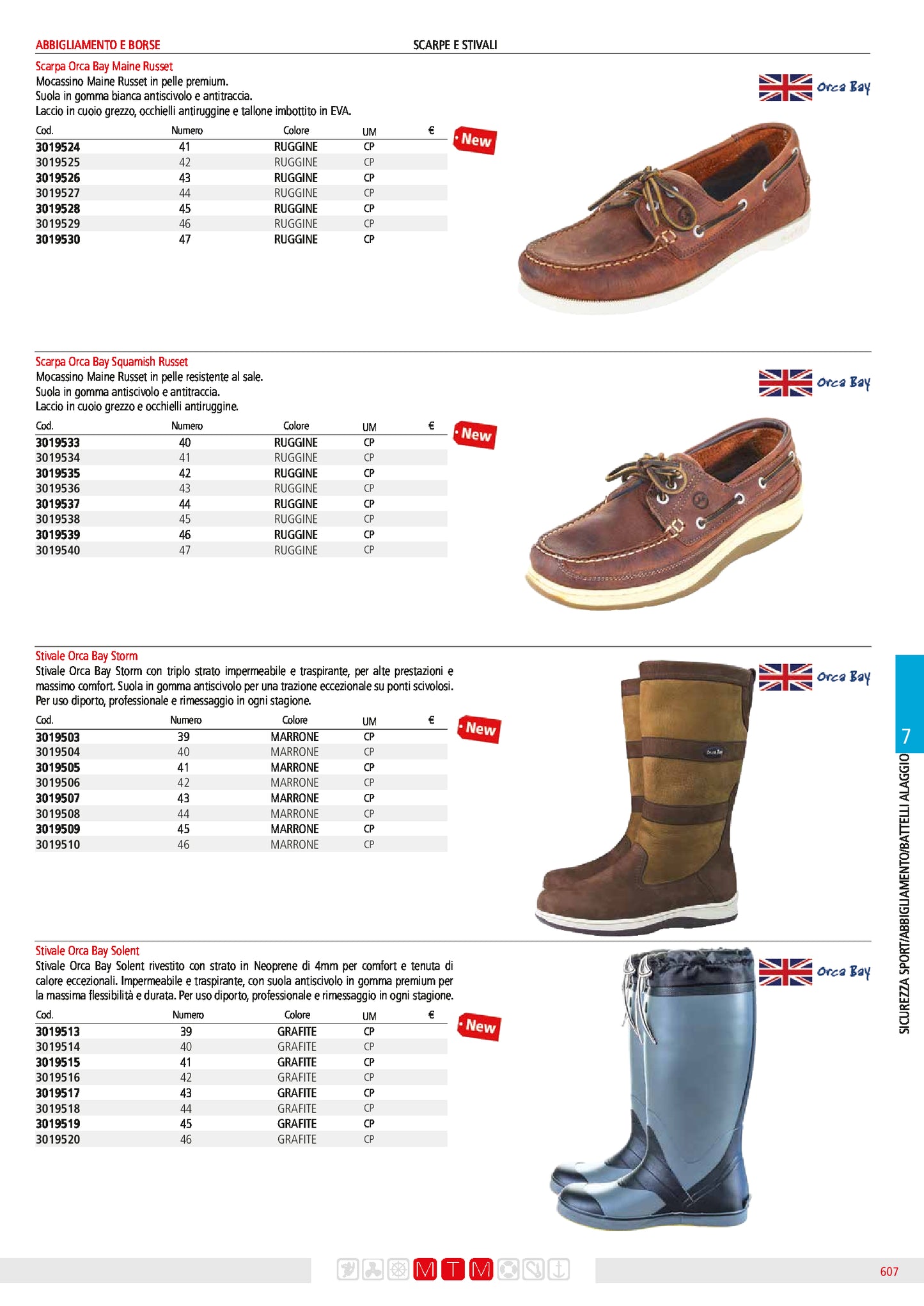 Orca Bay Solent Nautical Boots – Graphite
