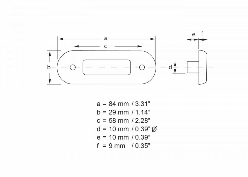 HELLA Marine LED Step Light – Different Colors, 12/24V