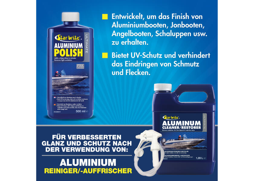 Star Brite Ultimate Aluminium Polish with PTFE – 500ml