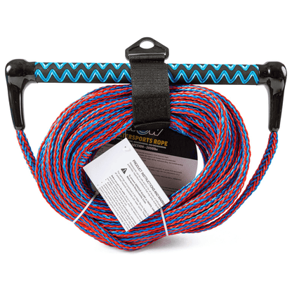 WOW Watersports 75ft Watersports Tow Rope with EVA Handle
