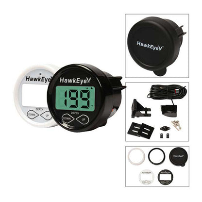 Hawkeye DepthTrax® II Digital Depth Sounder – Transom / In-Hull Mount