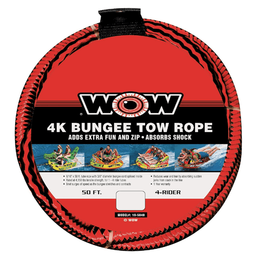 WOW Watersports 50ft Bungee Tow Rope