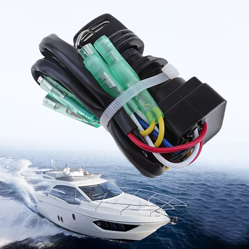 Universal Boat Ignition Key Switch Assembly for Yamaha 40–60HP