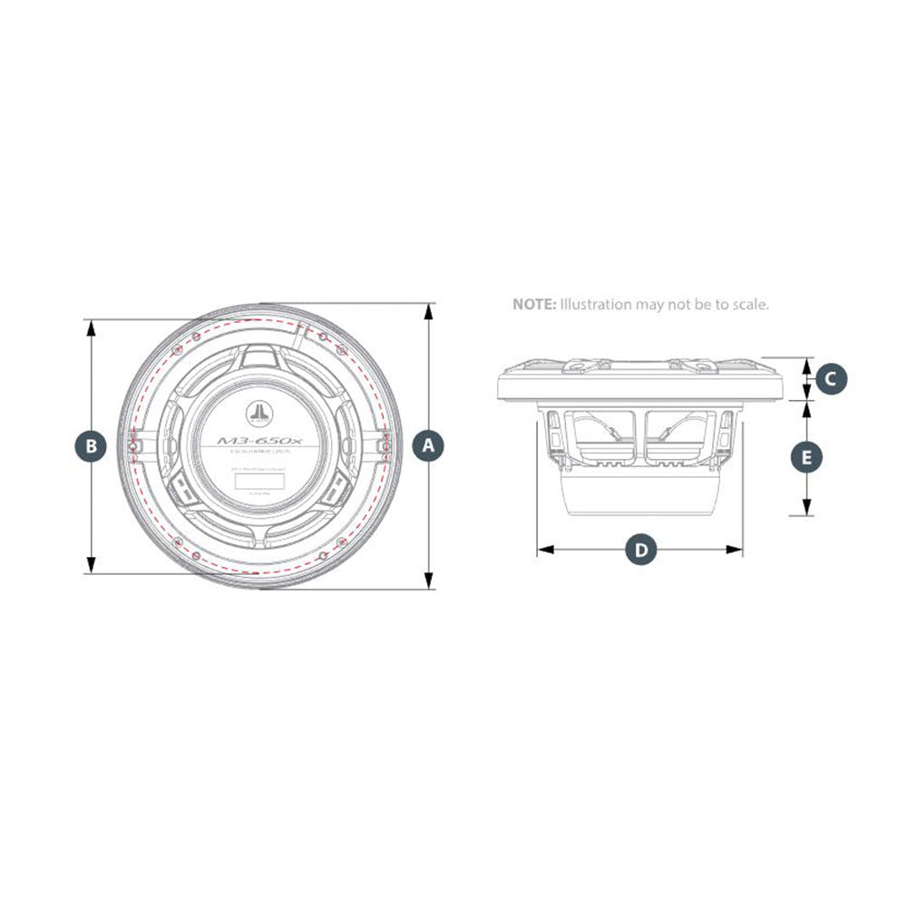 JL Audio M3-650X 6.5″ Marine Speakers