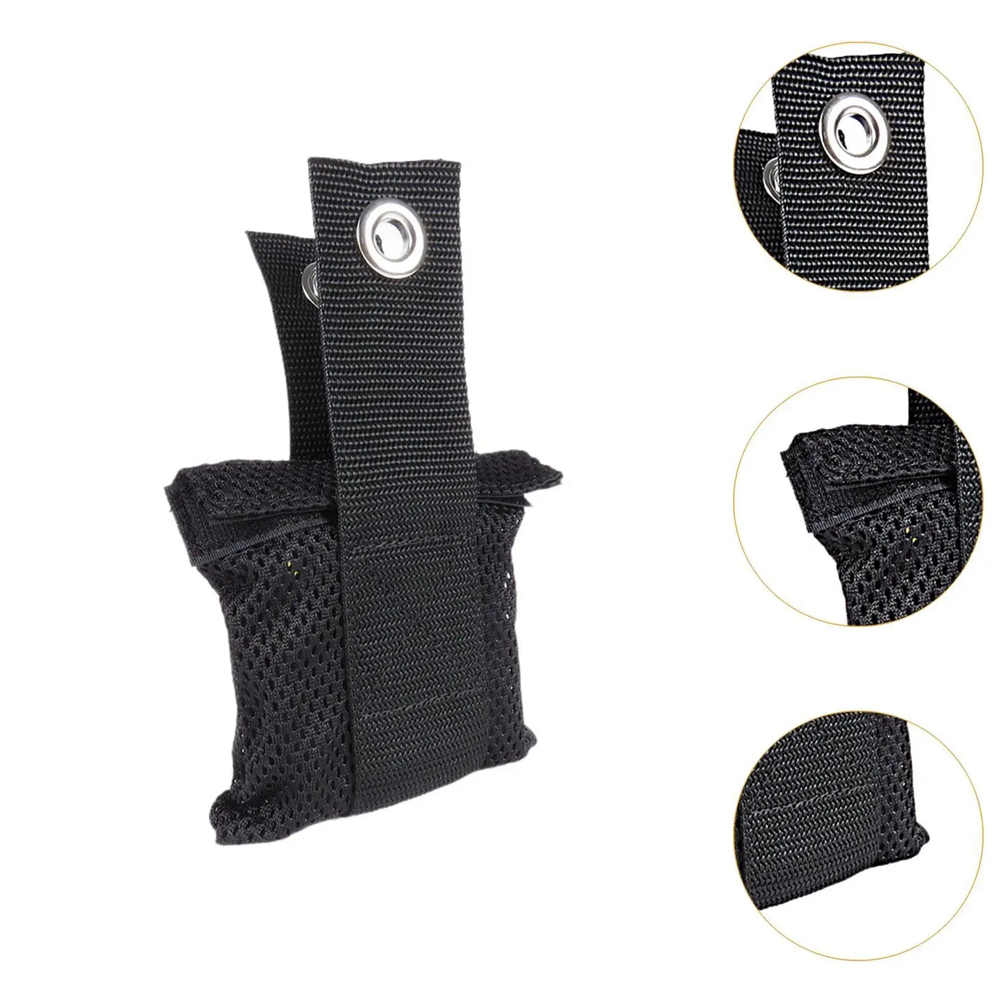 Scuba Diving Tank Tail Weight Pouch – Adjustable Trim Pouch for Double Cylinders