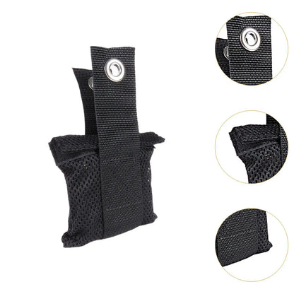 Scuba Diving Tank Tail Weight Pouch – Adjustable Trim Pouch for Double Cylinders