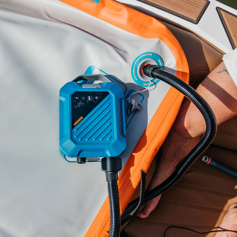 12V High Pressure Electric Air Pump for iSUPs & Inflatable Boats