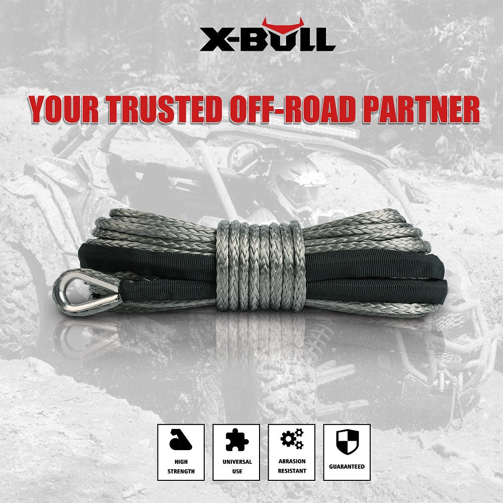 NNEDSZ Winch Dyneema Tow Rope Recovery Offroad