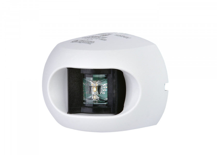Aqua Signal Series 34 LED Starboard Light – White & Black Housing