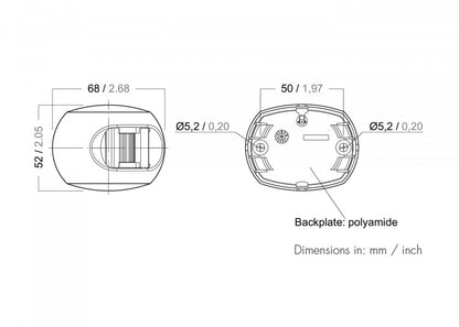 Bright and energy-efficient LED navigation light set