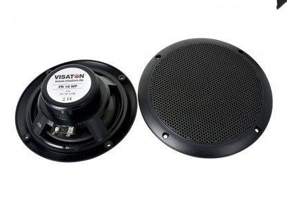 VISATON Waterproof Marine Speakers – (Pair) – White & Black