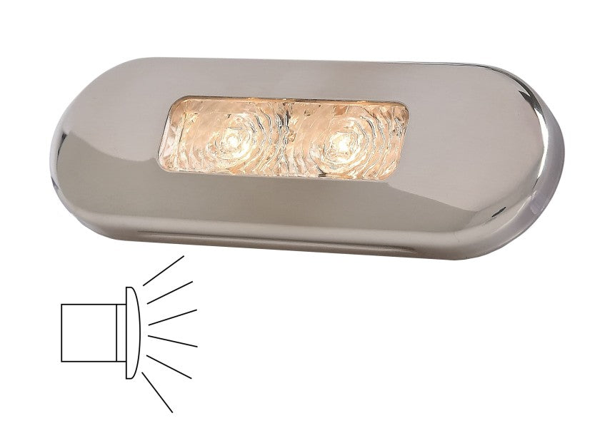 HELLA Marine LED Step Light – Different Colors, 12/24V