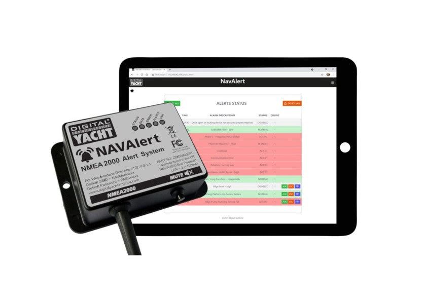 Digital Yacht NavAlert NMEA 2000 Alert System