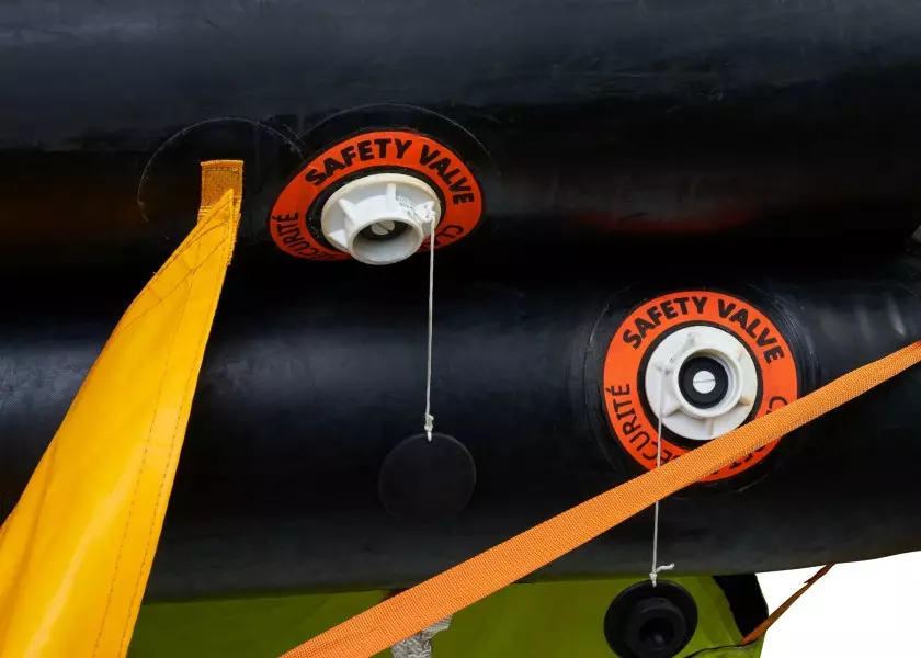 SEATEC OFFSHORE PLUS Life Raft – ISO 9650-1 Type 2 Certified (4–8 Persons)