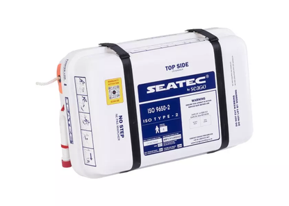 SEATEC OFFSHORE PLUS Life Raft – ISO 9650-1 Type 2 Certified (4–8 Persons)