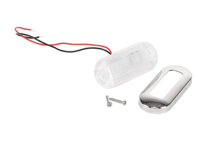 SEATEC LED Stairway Light – Chrome Plated – White / Warm White – 12V