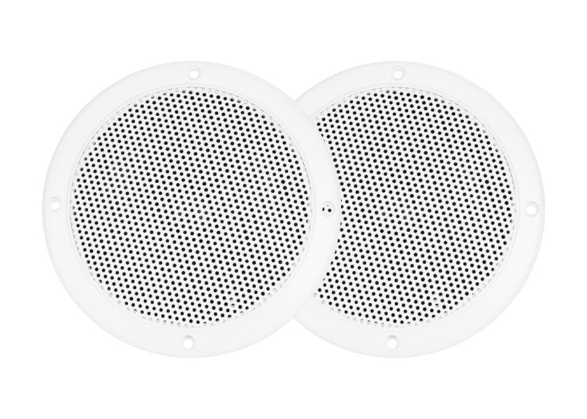 VISATON Waterproof Marine Speakers – (Pair) – White & Black