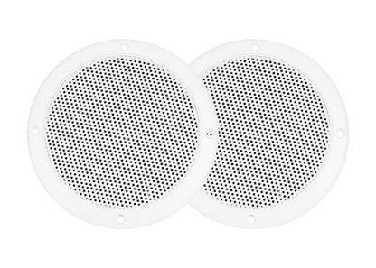 VISATON Waterproof Marine Speakers – (Pair) – White & Black