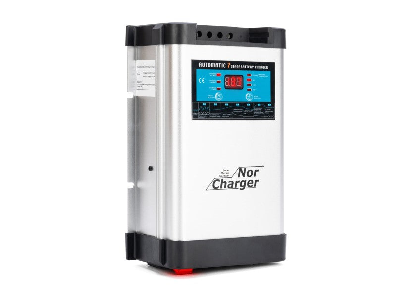 12V 60A Marine Battery Charger – 2 Charging Outputs | NorCharger
