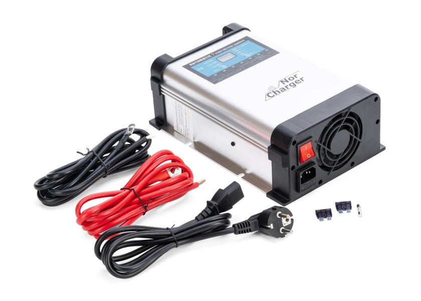 12V 60A Marine Battery Charger – 2 Charging Outputs | NorCharger
