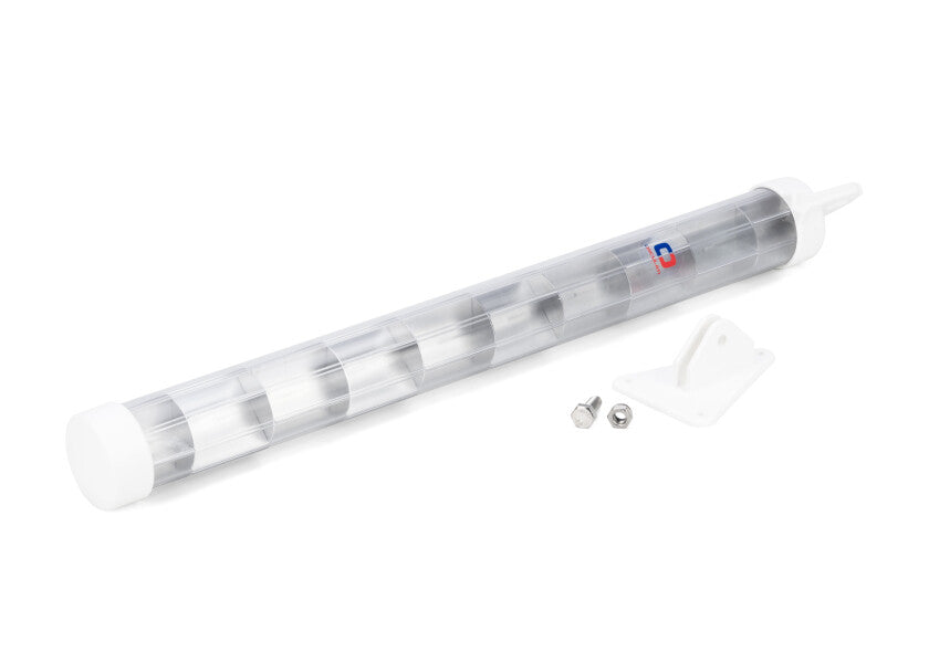 Radar Reflector for Motorboats – Aluminum & Plastic – Compact Marine Safety Reflector