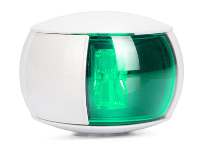Hella Marine NaviLED Starboard Navigation Lamp – White & Black Housing