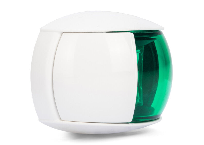 Hella Marine NaviLED Starboard Navigation Lamp – White & Black Housing