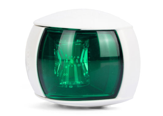 Hella Marine NaviLED Starboard Navigation Lamp – White & Black Housing