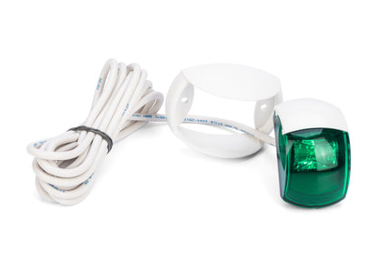 Hella Marine NaviLED Starboard Navigation Lamp – White & Black Housing