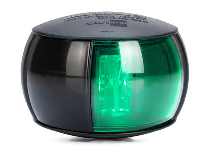 Hella Marine NaviLED Starboard Navigation Lamp – White & Black Housing