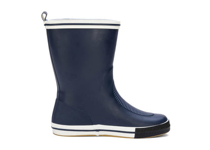 SEATEC BREMEN Rubber Sailing Boots – Short Shaft / Unisex – Navy Blue