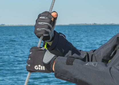Gill Deckhand Gloves – Short Fingers (Black)