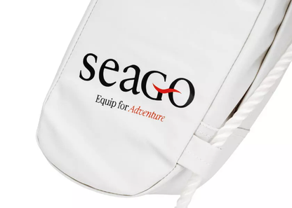 SEAGO Horseshoe Lifebuoy – White – With Bracket & SOLAS Light