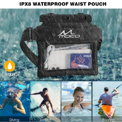 NNEOBA Waterproof Floating Phone Pouch – Dry Bag for Water Sports
