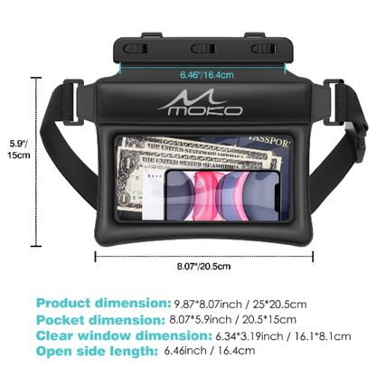 NNEOBA Waterproof Floating Phone Pouch – Dry Bag for Water Sports